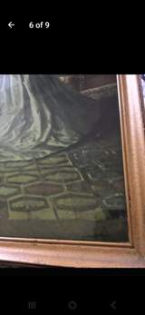 Large Framed Print – "The Lady with a Harp" by Leonard Campbell Taylor 6