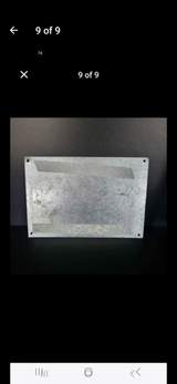 FRY'S Advertising sign (metal) 9