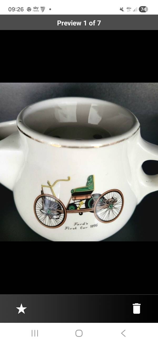 Ford Collectable Shaving Mug