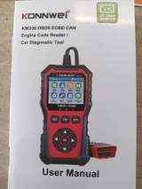 Konnwei KW330 diagnostic scanner brand new in box 2026 model 1