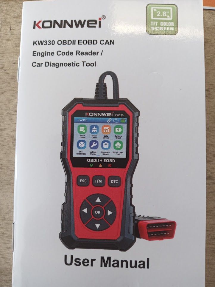 Konnwei KW330 diagnostic scanner brand new in box 2026 model