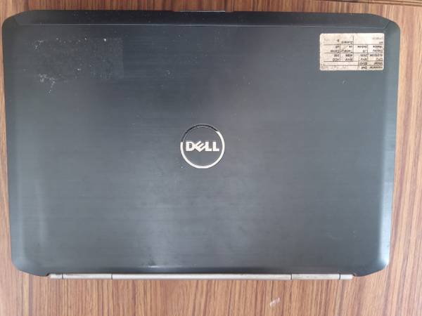 dell laptop and bag