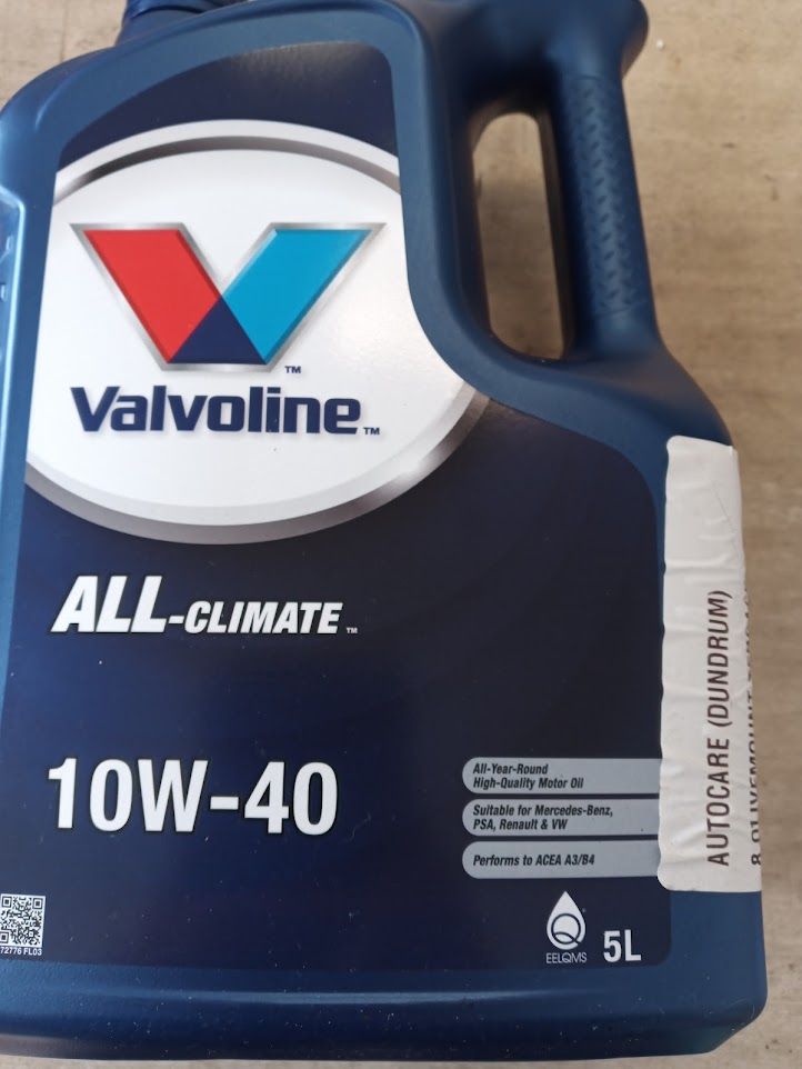 Valvoline engine oil