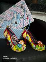 Irregular Choice "Day Dreamer" Yellow Floral Heels - EU 36 (Rare/Sold Out) 2
