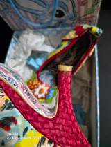Irregular Choice "Day Dreamer" Yellow Floral Heels - EU 36 (Rare/Sold Out) 4
