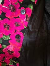 Zara Women Floral Print Dress Blazer 3137/029 Blogger Fav Size -M 4