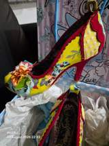 Irregular Choice "Day Dreamer" Yellow Floral Heels - EU 36 (Rare/Sold Out) 7