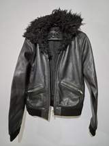 BRAND NEW WIITHOUT  - Brand: Giambattista Valli x H&M (2019 Capsule Collection) - Style: Leather Bomber / Aviator 1
