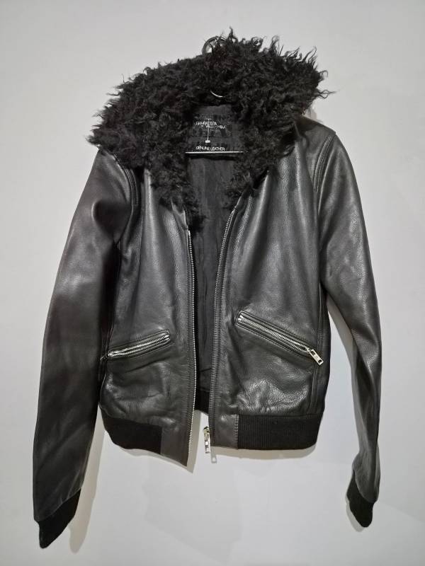 BRAND NEW WIITHOUT - Brand: Giambattista Valli x H&M (2019 Capsule Collection) - Style: Leather Bomber / Aviator