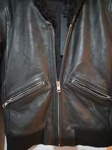 BRAND NEW WIITHOUT  - Brand: Giambattista Valli x H&M (2019 Capsule Collection) - Style: Leather Bomber / Aviator 5