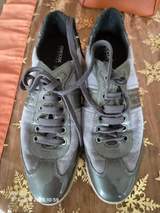 Geox Respira Women’s Grey Patent & Suede Sneakers - Size 6 1