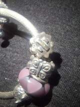 Authentic Stamped silver Pandora bracelet with 7 charms 3