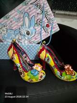 Irregular Choice "Day Dreamer" Yellow Floral Heels - EU 36 (Rare/Sold Out) 1