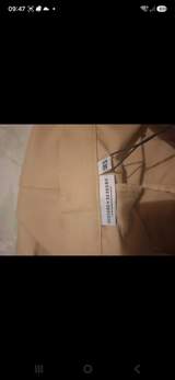 Sisters & Seekers Beige wide leg Trousers size small 6