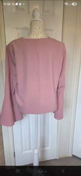Primark Dusky pink bell sleeves blazer size 16 4
