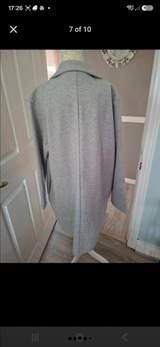 Dunnes Grey Longline coat 5