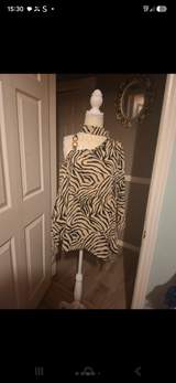 Shein zabra print asymmetric blouse 3