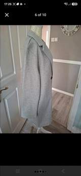 Dunnes Grey Longline coat 4