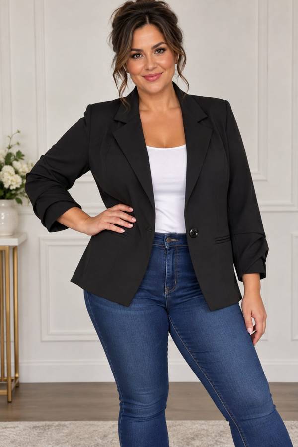 Black Italian blazer size XL
