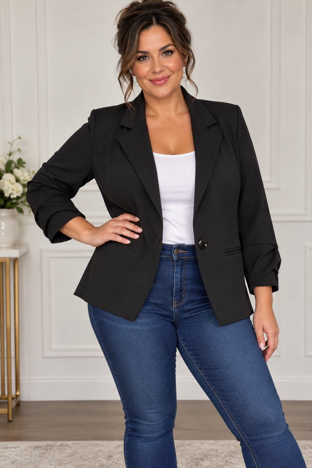 Black Italian blazer size XL