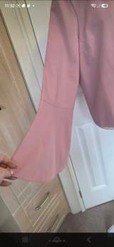 Primark Dusky pink bell sleeves blazer size 16 6