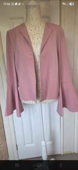 Primark Dusky pink bell sleeves blazer size 16 3