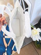 Navy & Cream large tote bag BNWT 4