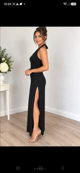 Oh polly Halterneck Maxi dress size 8 2