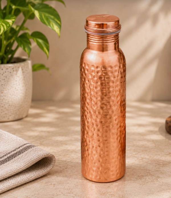 LARGE COPPER WATER BOTTLE