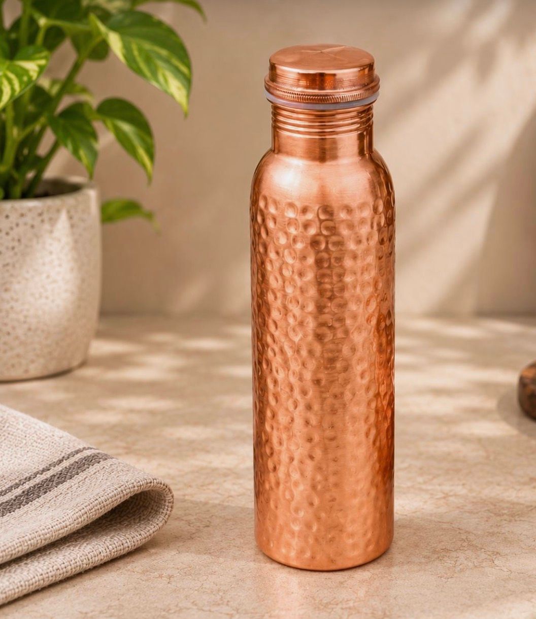 LARGE COPPER WATER BOTTLE