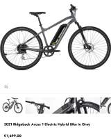 RIDGEBACK ARCUS 1-ELECTRIC HYBRID BIKE 2