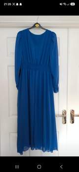 Royal blue Midi Dress 2