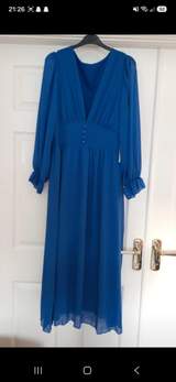 Royal blue Midi Dress 1