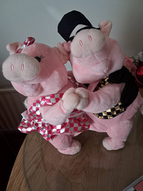 Toy pigs