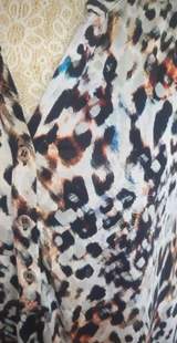 Wallis Petite Animal Print Long Sleeve Tunic Top – Size L 3