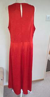 Primark Rust Asymmetric Maxi Dress Size 18 BNWT 5