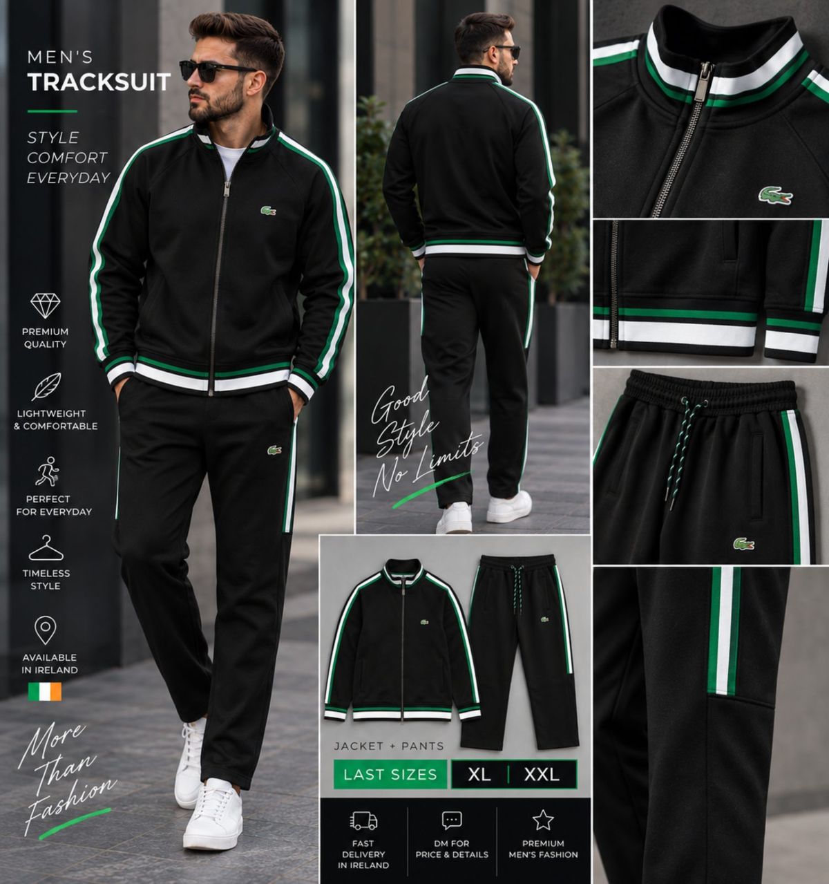 🖤 Premium men’s tracksuit