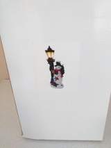 Snowman with Lighting Street Lamp 2