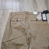 (0097)Selected Homme Men's Beige Slim-Fit Chino Trousers – W30 L34 5