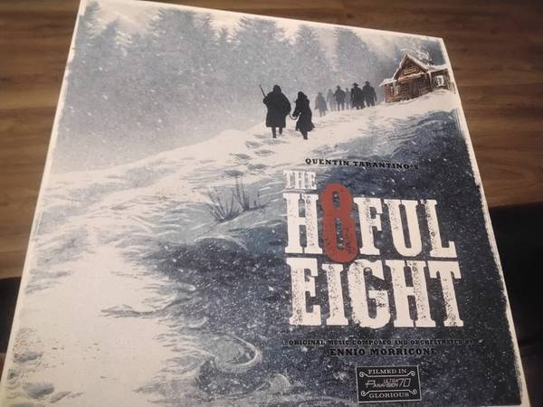 The hatefull  eight.   Double vinyl