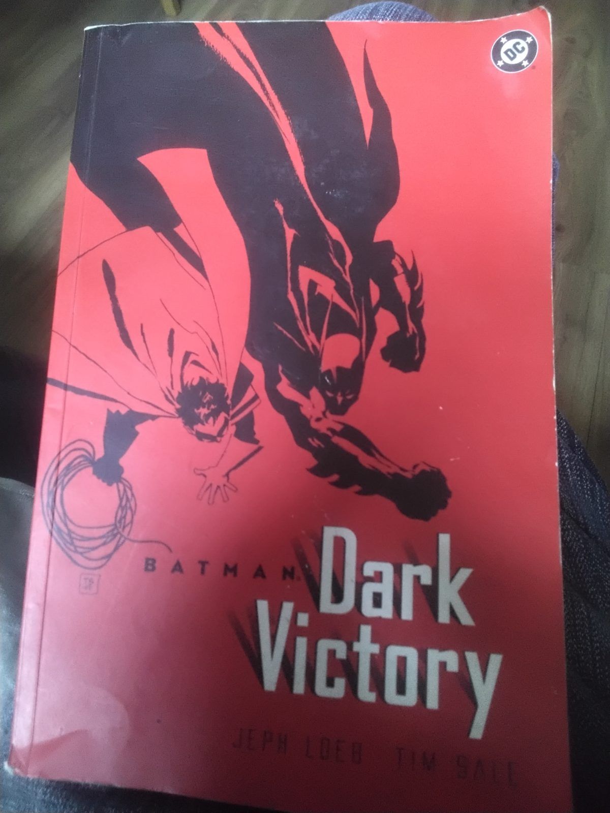 Batman.   Dark victory novel